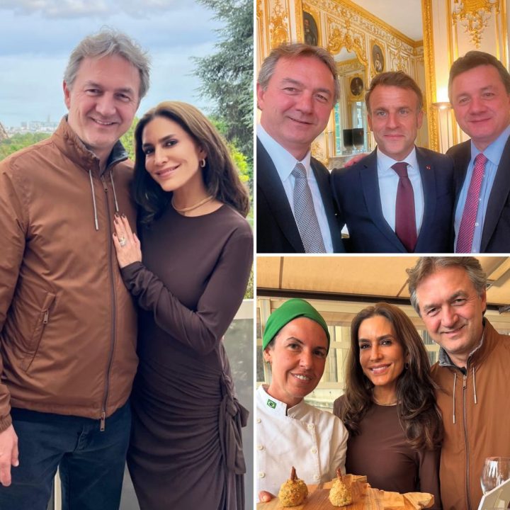 Ticiana Villas Boas e Joesley Batista participam de evento oficial do Brasil na França: ‘Paris ficou linda’