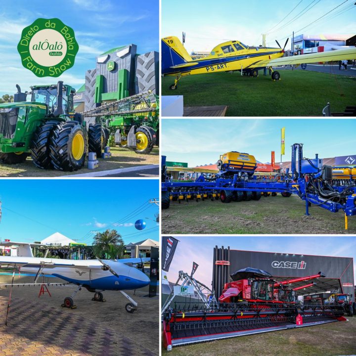 De trator a avião: conheça equipamentos agrícolas vendidos na Bahia Farm Show que custam até R$ 16 milhões