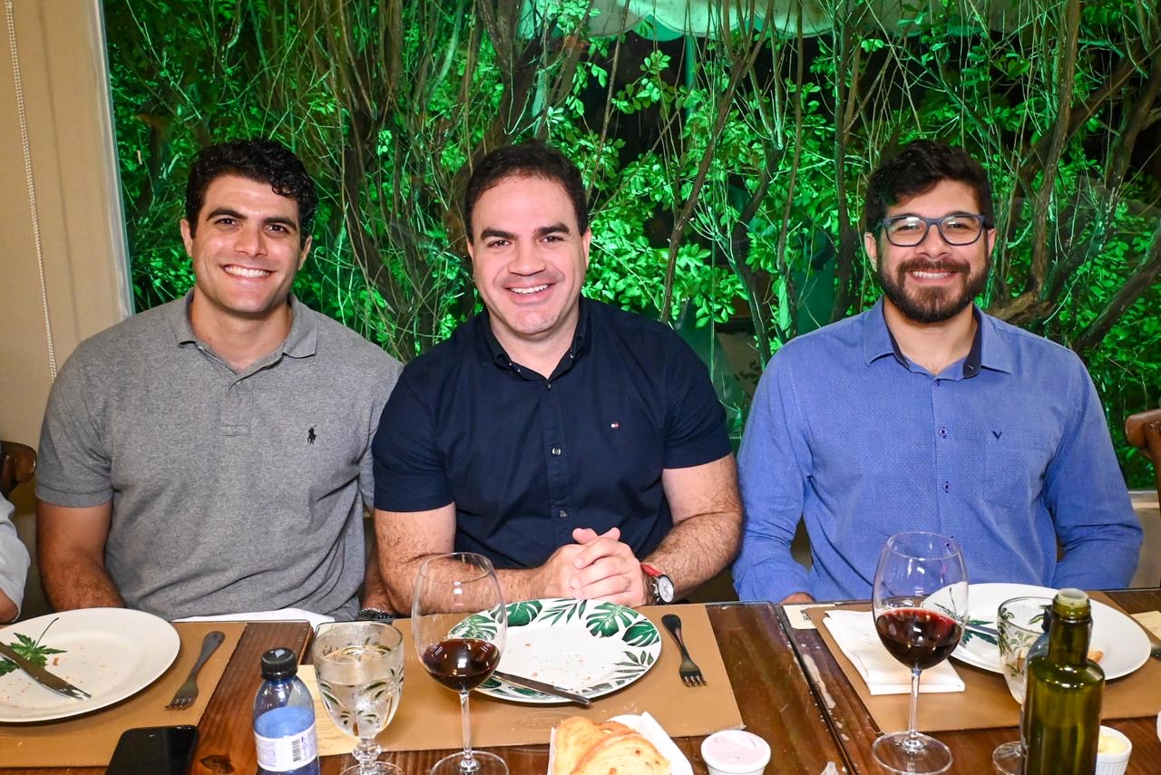 Gabriel Mouta, Felipe Ralim e Felipe Magalhães