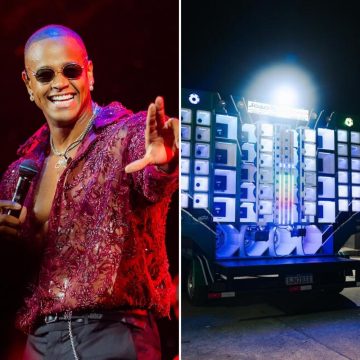 Léo Santana anuncia show surpresa em posto de gasolina de Salvador nesta quarta (11)