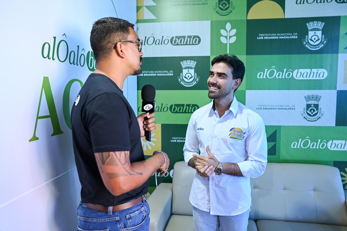 Junior Marabá em entrevista ao Alô Alô Bahia