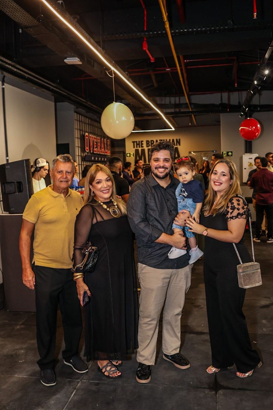 Jaime Matos, Diane Mascarenhas, Pedro e Maria Barroso e Taiz Matos