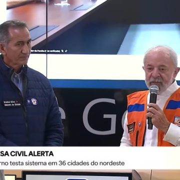 Alerta da Defesa Civil que chegou em celulares de Salvador foi acionado por Lula
