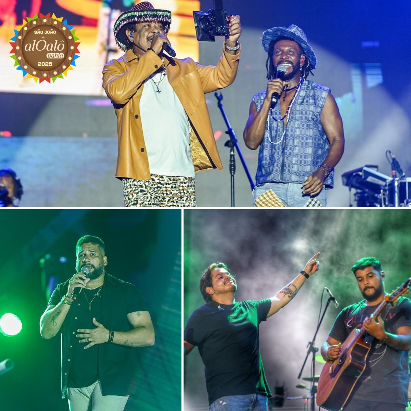 É o Tchan, Seu Maxixe e Péricles & Leonardo abrem o São João da Bahia 2025 no Parque de Exposições