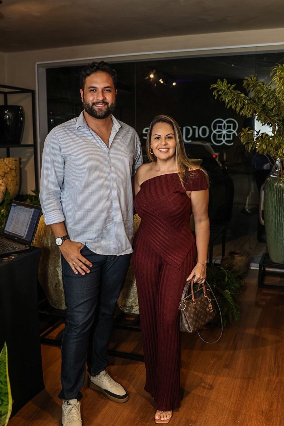 Rodrigo Dantas e Carla Matos