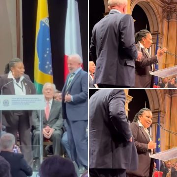 Margareth Menezes canta na Prefeitura de Paris e emociona convidados durante agenda oficial de Lula