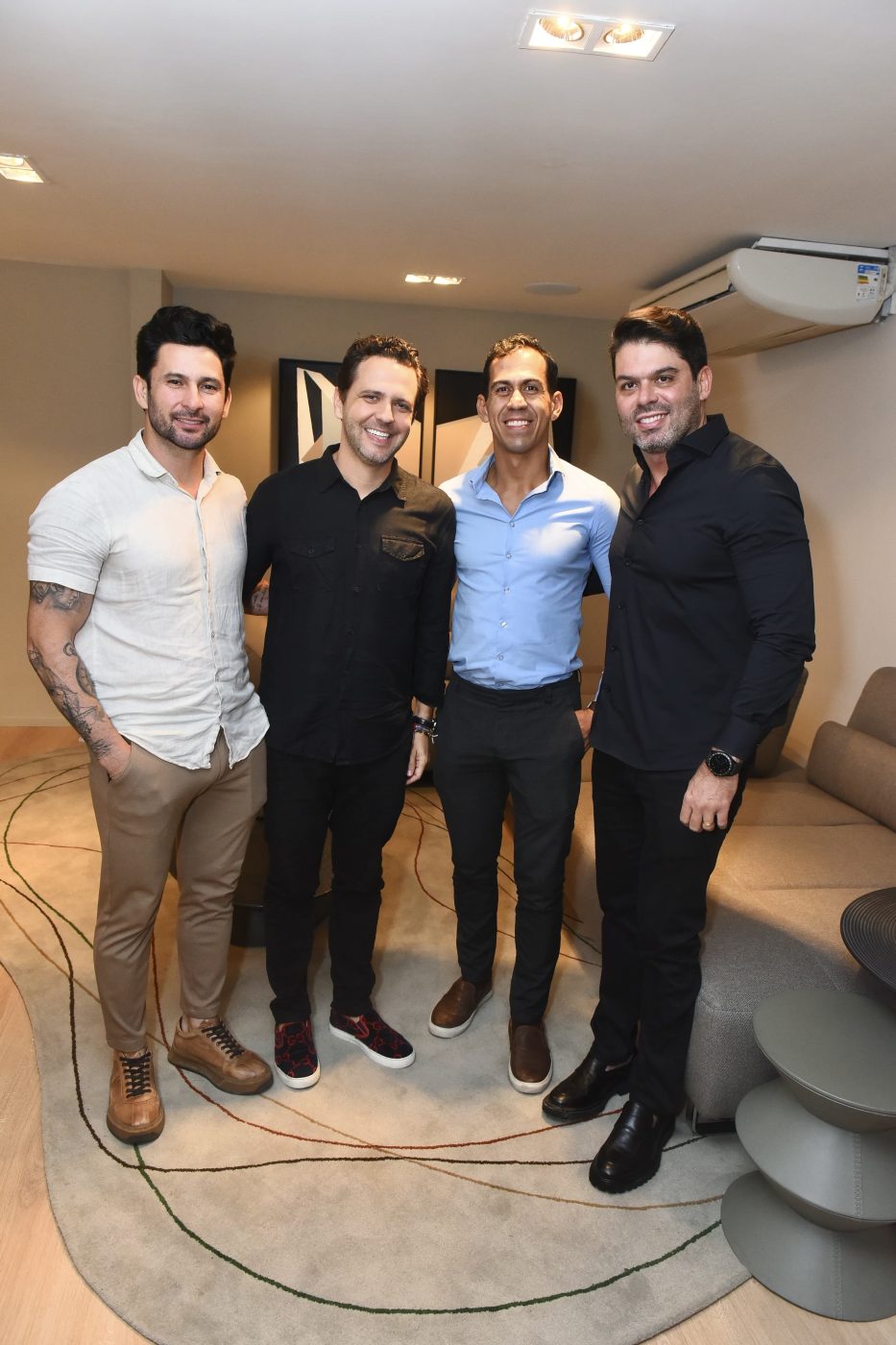 Dodó Andrade, Rodrigo Cassieri, Márcio Cabral e Edgar Portela