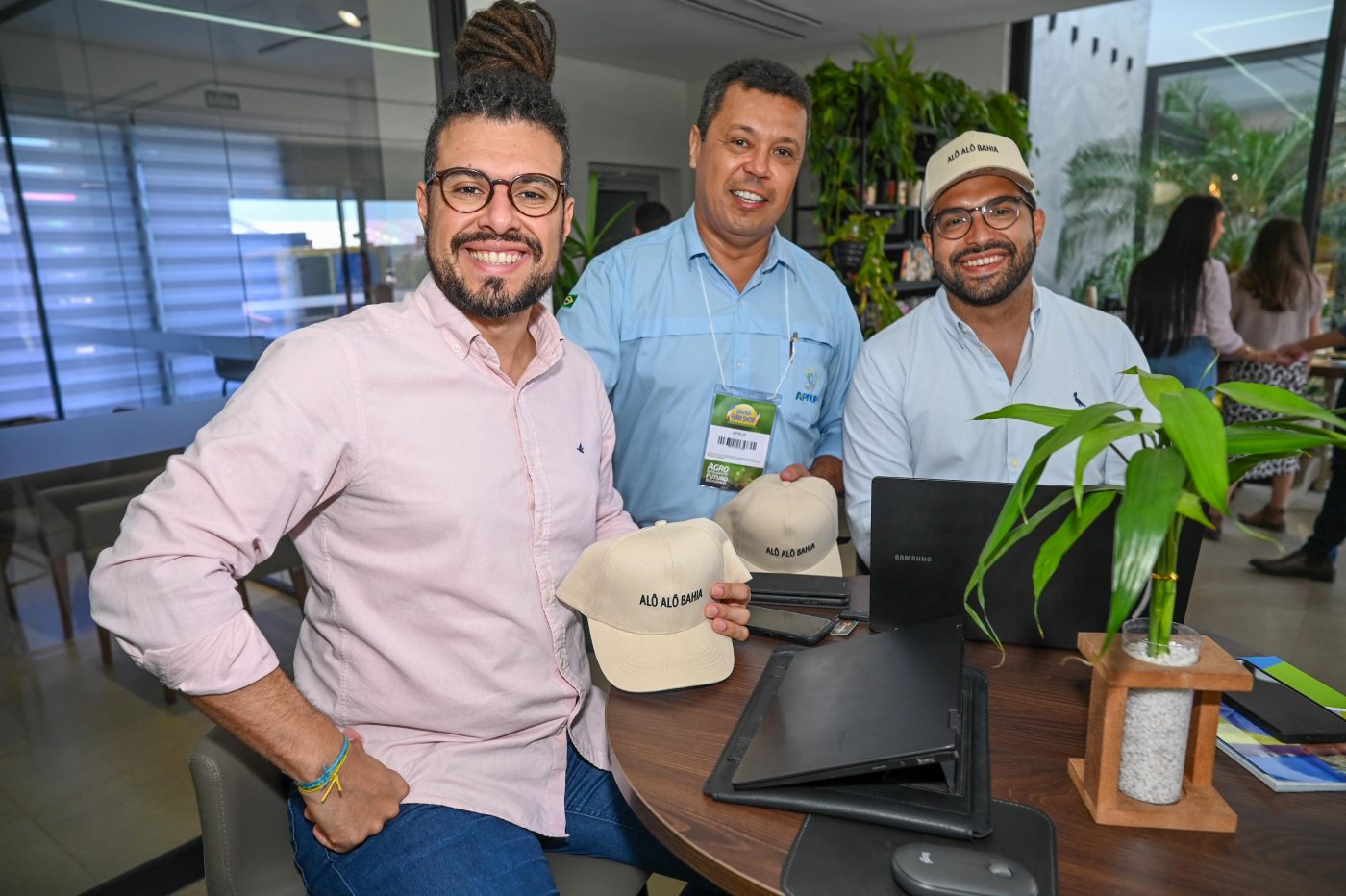 Raphael Leal, Sérgio Cabral e Otávio Leal