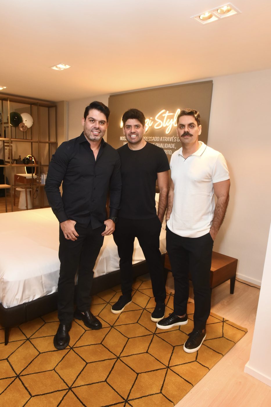 Edgar Portela, Pedro Pires e Phillip Lyma