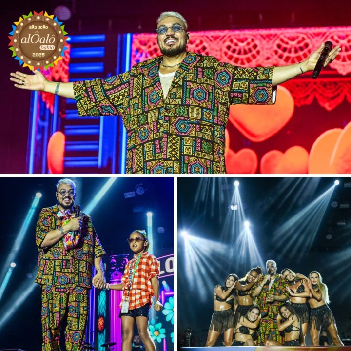 Belo canta sucessos no São João da Bahia e provoca coral de fãs apaixonados