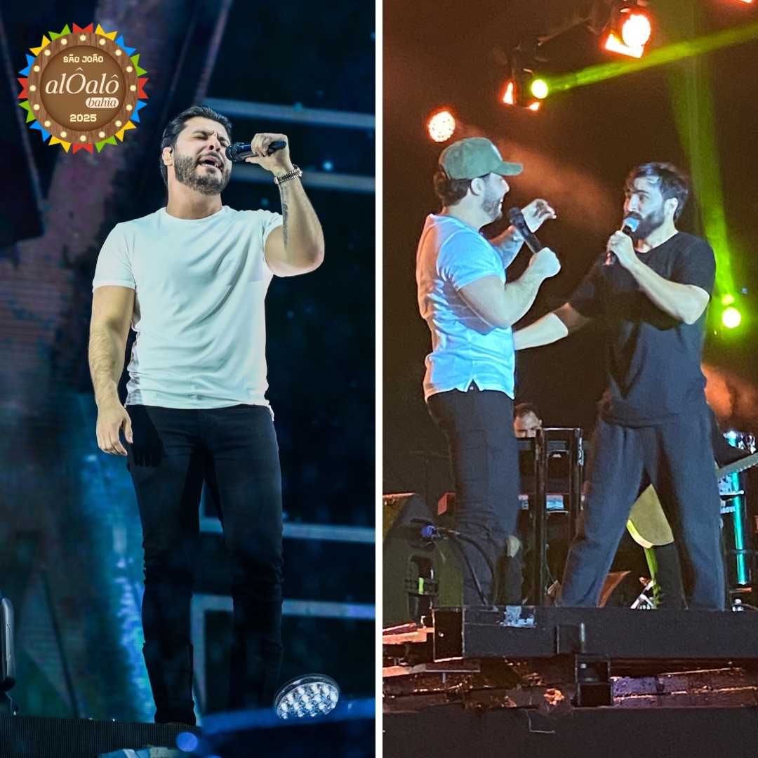 Murilo Huff realiza sonho de fã no São João da Bahia e emociona o público