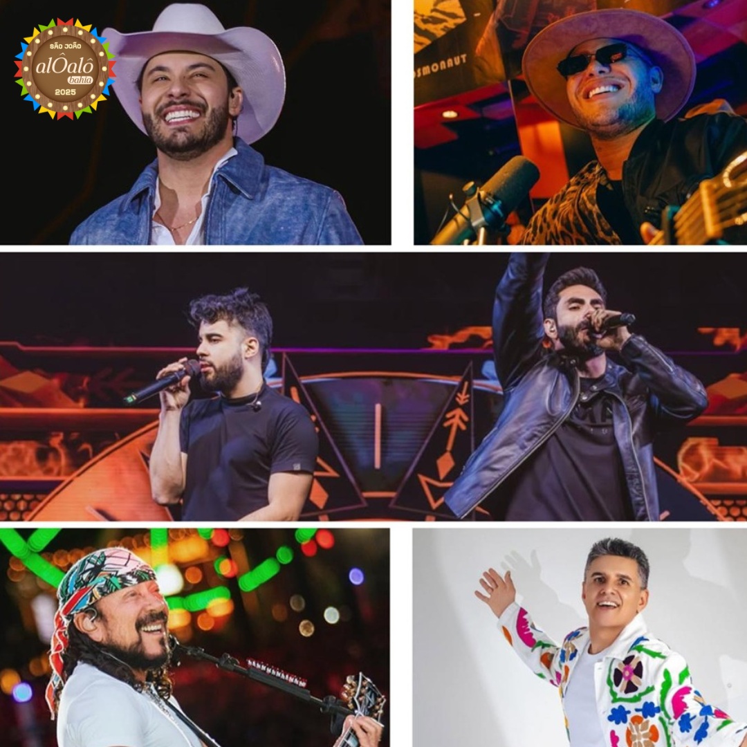 São João da Bahia segue no Parque de Exposições nesta sexta (20); confira ordem do 3º dia