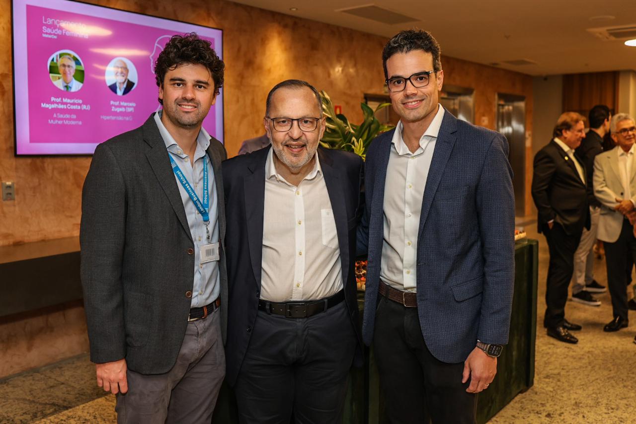 Felipe Ligório, Ezio Novais e José Henrique Salvador