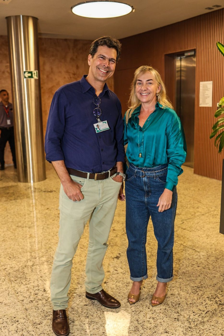 Fernando Bullos Filho e Fanny Scolese