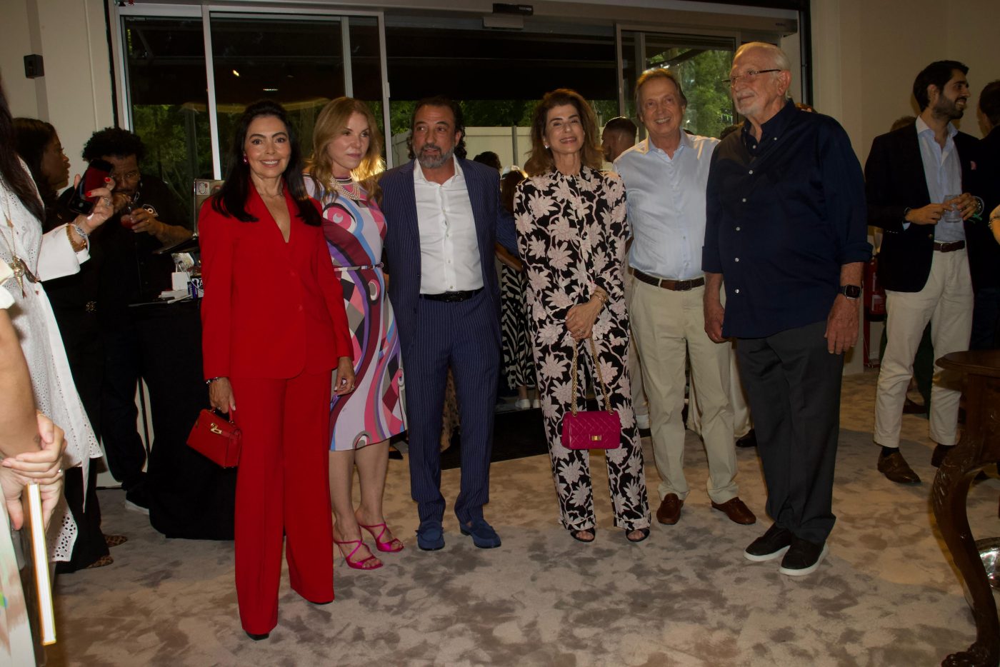 Katia Baiardi, Vanessa Musse, Itamar Musse, Patrícia Peltier, Francisco Grabowsky e Renato Baiardi 