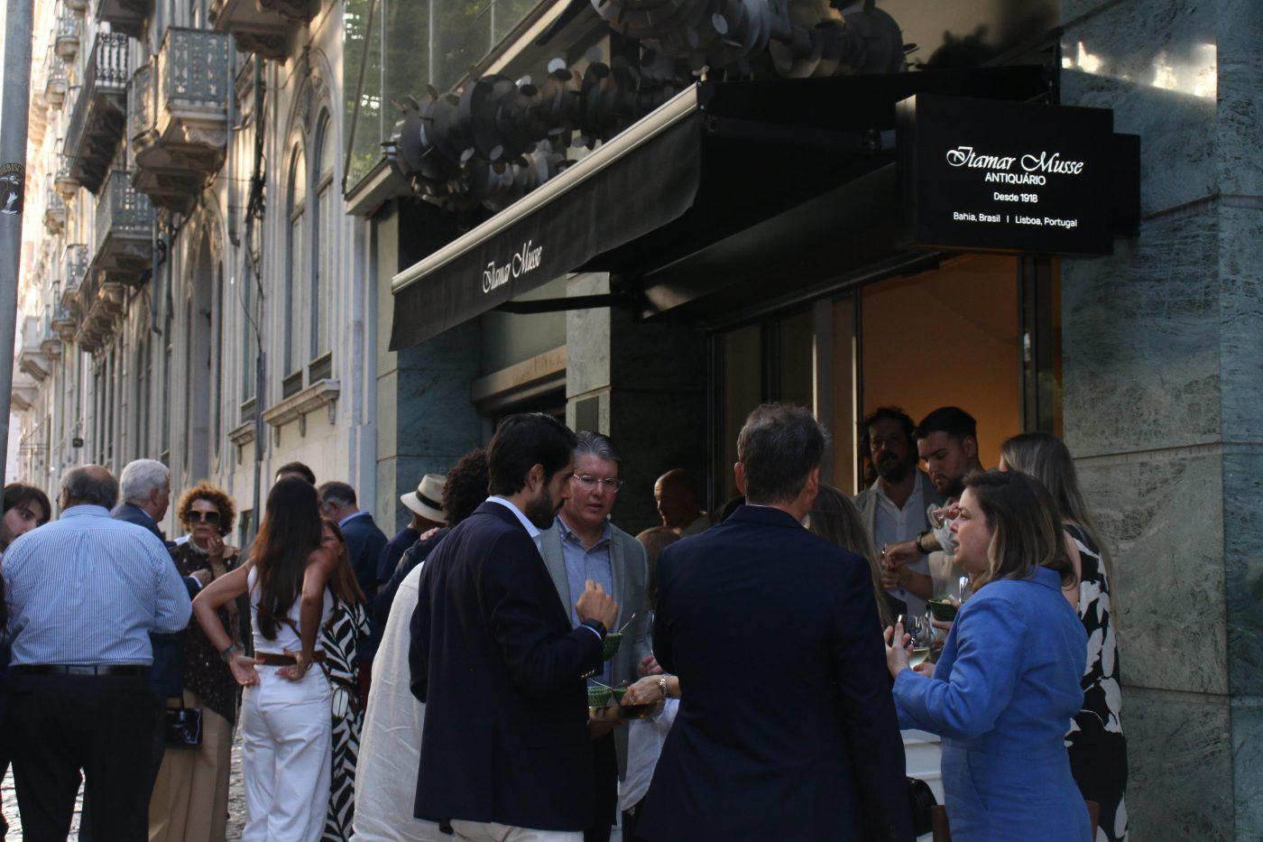Inauguração em Lisboa 