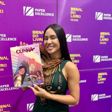Ex-BBB Isabelle Nogueira esgota livro infantil na Bienal do Rio 2025
