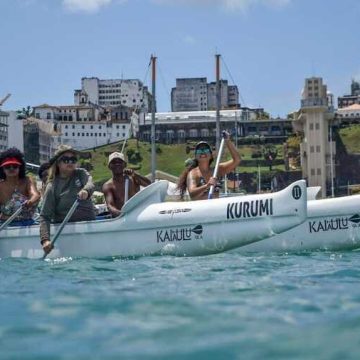 Arraiá na praia: Remada junina agita a orla de Salvador nesta semana