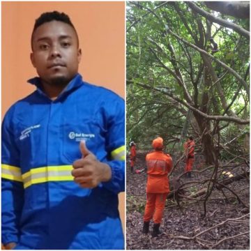 Após 72 horas, homem identificado como Sérgio desce da árvore em Salvador