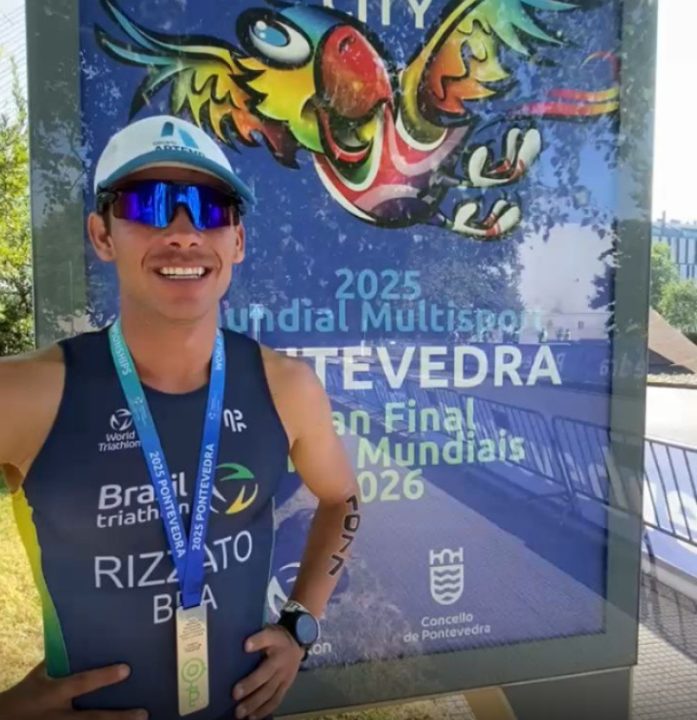 Atleta baiano conquista medalha de bronze no Duathlon Sprint em campeonato na Espanha