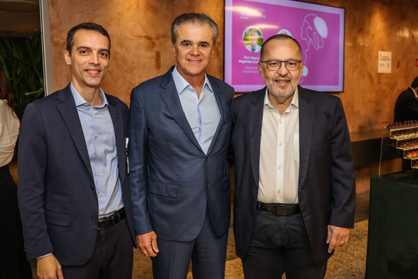 Rone Peterson, Henrique Salvador e Ezio Novais