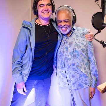 Samuel Rosa celebra aniversário de Gilberto Gil com clipe de ‘Vamos Fugir’; assista