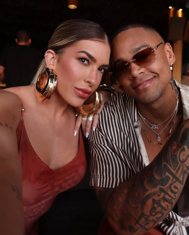 Lore Improta ganha surpresa romântica de Léo Santana e brinca: “Meu marido é assim”
