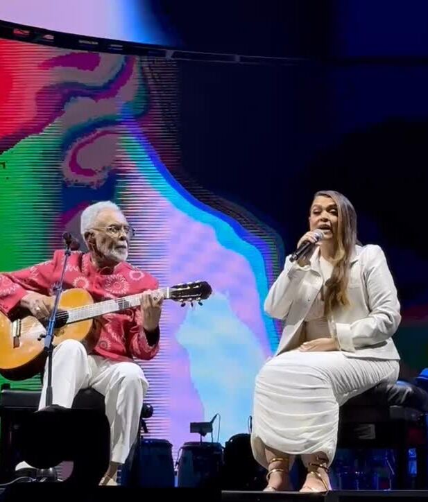 Gilberto Gil comenta sobre tratamento de Preta Gil contra câncer: “Estamos todos torcendo por ela”