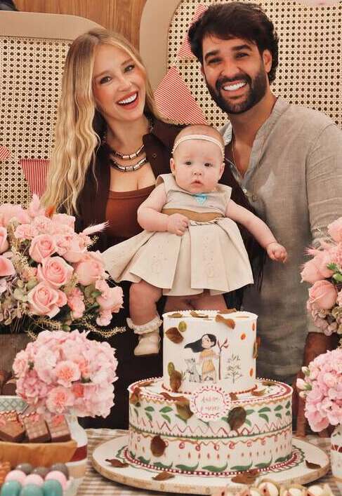 Duda Reis planeja nova festa de casamento com participação da filha Aurora