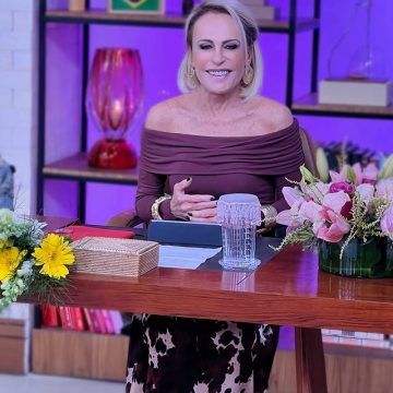 Ana Maria Braga celebra retorno ao comando do ‘Mais Você’: “Frio na barriga”