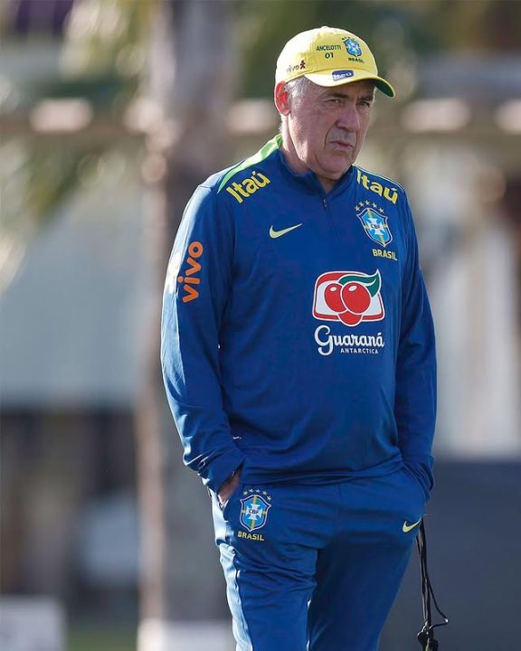 Seleção brasileira enfrenta Equador na estreia do técnico Carlo Ancelotti