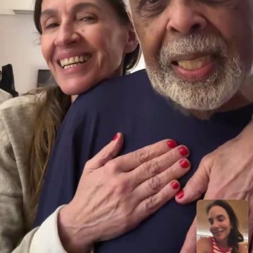 Em chamada de vídeo, Ivete Sangalo celebra aniversário de Gilberto Gil: “Poeta maravilhoso”