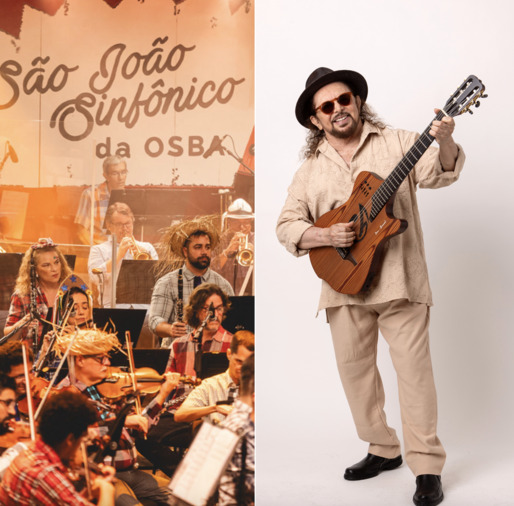 Ingressos para o São João Sinfônico da OSBA com Geraldo Azevedo começam a ser vendidos nesta segunda (2)