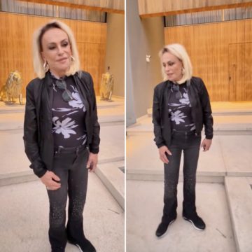 Ana Maria Braga mostra detalhe especial da mansão onde morou durante as gravações do novo reality da Globo
