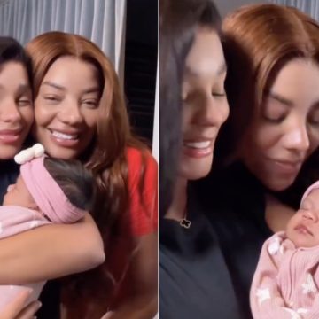 Brunna Gonçalves exalta beleza da filha Zuri: “Meu útero é um pincel”