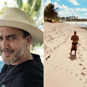 André Marques abre álbum de fotos na Bahia; veja