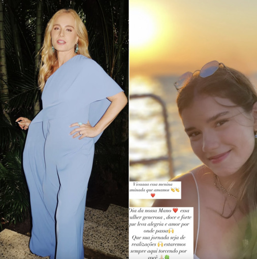 Angélica compartilha cliques inéditos em homenagem à nora: “Menina iluminada que amamos”