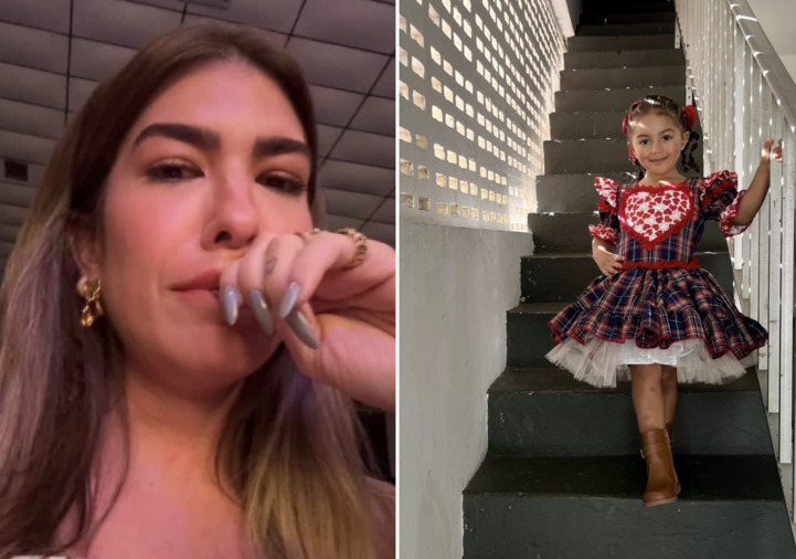 Lore Improta chora em apresentação de dança da filha Liz: “Quase morro do coração”