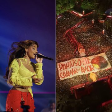 Em novo show do Numanice, Ludmilla emociona ao cantar música em homenagem à Zuri e Brunna Gonçalves