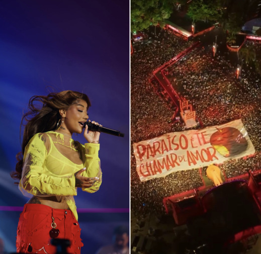 Em novo show do Numanice, Ludmilla emociona ao cantar música em homenagem à Zuri e Brunna Gonçalves