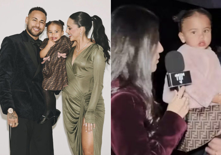 Mavie rouba a cena em evento promovido por Neymar e surpreende com resposta inusitada; veja vídeo