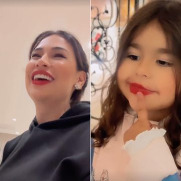 Simone Mendes diverte ao combinar maquiagem com a filha; veja