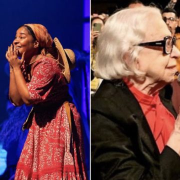 Larissa Luz relata emoção após ganhar elogio de Fernanda Montenegro: “Inesquecível”