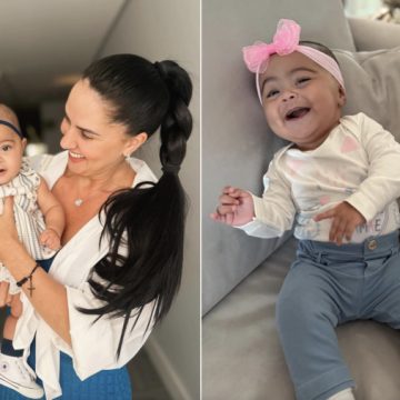 Graciele Lacerda encanta com retrospectiva da filha Clara; veja