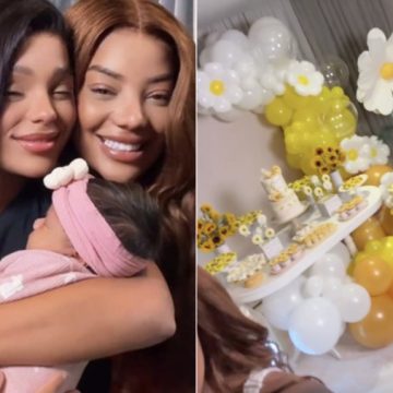 Filha de Brunna Gonçalves e Ludmilla, Zuri ganha nova festa de mêsversário; veja detalhes