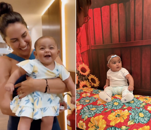 Graciele Lacerda compartilha registros inéditos da filha Clara e exalta São João do Nordeste: “Mais lindo do mundo”