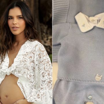 Grávida, Mariana Rios mostra primeiras roupinhas do bebê