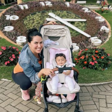 Graciele Lacerda encanta ao mostrar filha Clara ‘turistando’ no Nordeste; veja