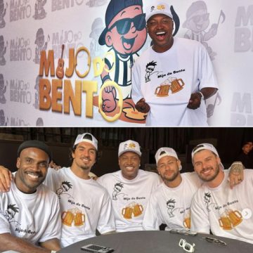 Thiaguinho reúne os ‘parças’ em evento para celebrar o filho Bento: “Contagem regressiva”