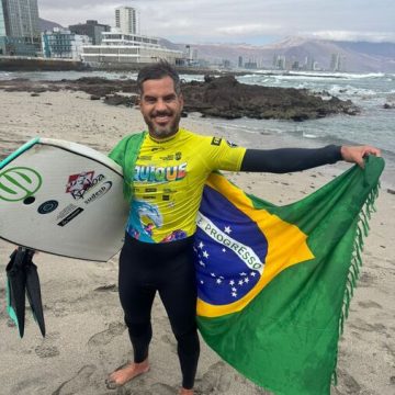 Baiano assume liderança do ranking mundial de bodyboarding após competição no Chile